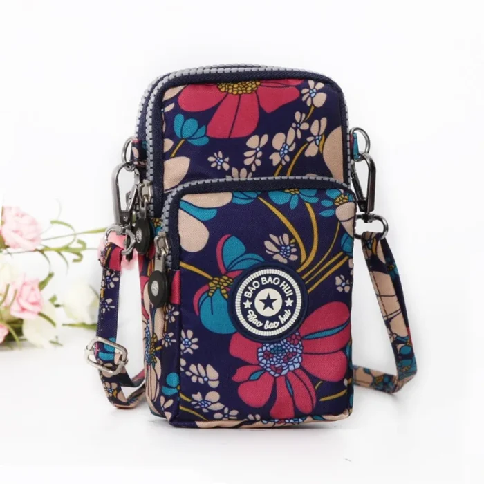 Shoulder Bag Nylon Women Mobile Phone Bag Mini Female Messenger Purse Lady Wallet Small CrossBody Bag Women Handbag сумка женска - Image 32
