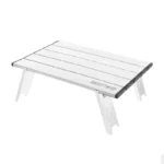 WESTTUNE Mini Camping Table Ultralight Portable Aluminum Alloy Outdoor Table Roll-Up Folding Table for Backpacking Picnic BBQ - Image 10
