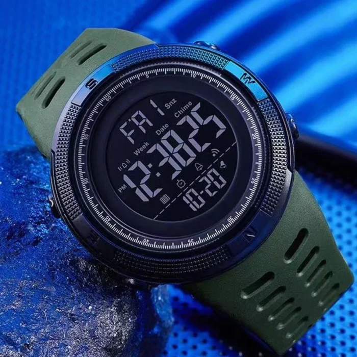 YIKAZE Y01 Military Men Sports Wristwatch Multifunction Men's Digital Watches Waterproof Clock Student Electronic Watch for man - Image 1