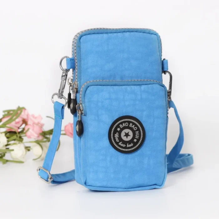 Shoulder Bag Nylon Women Mobile Phone Bag Mini Female Messenger Purse Lady Wallet Small CrossBody Bag Women Handbag сумка женска - Image 22