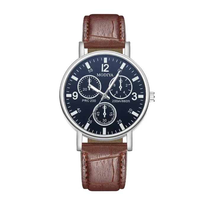 Men Watches Business Wrist Watch Luxury Leather Strap Analog Watches Quartz Wristwatches Clock Men Women Casual Simple Watch - Image 21