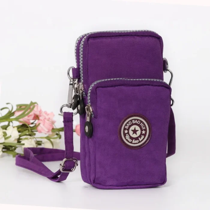 Shoulder Bag Nylon Women Mobile Phone Bag Mini Female Messenger Purse Lady Wallet Small CrossBody Bag Women Handbag сумка женска - Image 23