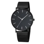 Men Watch Magnetic Bracelet Ultra Thin Quartz Watch Men Slim Mesh Steel Waterproof Sport Watch Black Relogio Masculino - Image 17