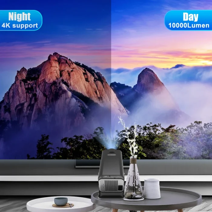 Magcubic Android 11 390ANSI HY320 Projector 4K Native 1080P Dual Wifi6 BT5.0 Cinema Outdoor Portable Projetor Upgrated HY300 - Image 2