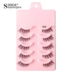 Half Fake Eyelashes 5/10 Half Lashes Soft Natural Cat Eye Lashes Makeup Tool Extension Fluffy Faux Cils maquiagem Half Lashes - Image 18