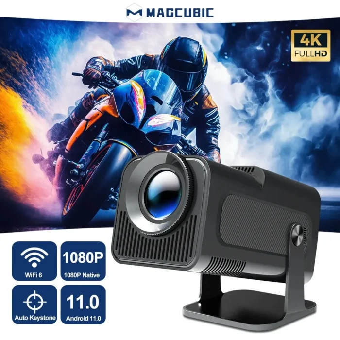 Magcubic Android 11 390ANSI HY320 Projector 4K Native 1080P Dual Wifi6 BT5.0 Cinema Outdoor Portable Projetor Upgrated HY300 - Image 1