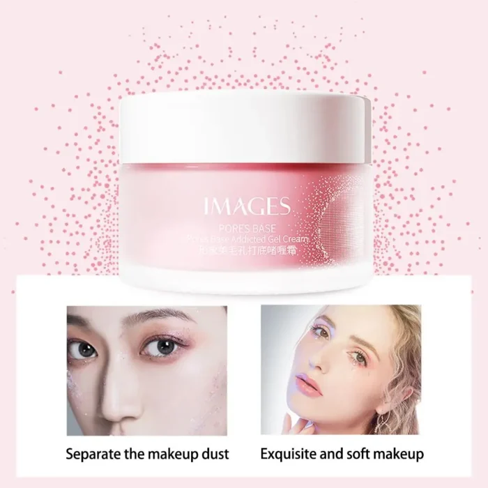 Pore Base Gel Cream Invisible Pores Face Primer Makeup Matte Base Liquid Brighten Make Up Delicate Skin Concealer 30g - Image 2