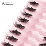 Half Fake Eyelashes 5/10 Half Lashes Soft Natural Cat Eye Lashes Makeup Tool Extension Fluffy Faux Cils maquiagem Half Lashes - Image 5