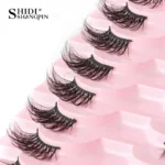 Half Fake Eyelashes 5/10 Half Lashes Soft Natural Cat Eye Lashes Makeup Tool Extension Fluffy Faux Cils maquiagem Half Lashes - Image 4