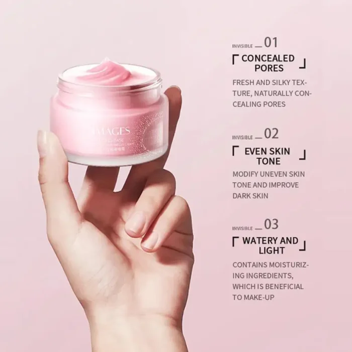 Pore Base Gel Cream Invisible Pores Face Primer Makeup Matte Base Liquid Brighten Make Up Delicate Skin Concealer 30g - Image 4