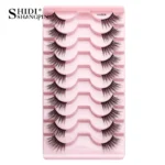 Half Fake Eyelashes 5/10 Half Lashes Soft Natural Cat Eye Lashes Makeup Tool Extension Fluffy Faux Cils maquiagem Half Lashes - Image 14