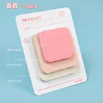 Multicolor Memo Pad 3 Size Adhesive Notepad Decal Scrapbooking DIY Diary Sticky Note Office School Supplies Kawaii Stationery - Image 7