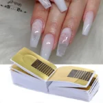 50/100 PCS/Roll French Nail Form For Extension Acrylic Gel Extension Mode Professional Manicure Nail Art Paper Holder Tools - Image 15