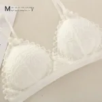 Sexy Deep V Bras for Women Triangle Cup Bralette Ladies Soft Underwear Adjustable Push Up Bra Sexy Lingerie Lace Bra Strapless - Image 5