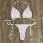 xgnvpy Swimsuit Women Sexy Bikini Set Push-up Padded Bra Thong Two-Piece Swimwear Beachwear Bathing Suit Stylish Femme - Image 7