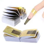 50/100 PCS/Roll French Nail Form For Extension Acrylic Gel Extension Mode Professional Manicure Nail Art Paper Holder Tools - Image 3