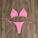 xgnvpy Swimsuit Women Sexy Bikini Set Push-up Padded Bra Thong Two-Piece Swimwear Beachwear Bathing Suit Stylish Femme - Image 18