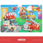Logic Thinking Intellectual Wooden Game Puzzle Jigsaw Animal Vehicle Cartoon Early Educational Toys For Kids Children Gift - Image 9