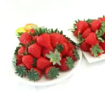 Simulated Strawberry Model Plastic Fake Fruit Decoration Photography Background Props DIY Home Festival Decoration Materials