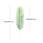 Artificial Single Palm Leaf Fake Tropical Plants Simulation Monstera Branch Flower Arrangement Accessori Hotel Home House Decor - Image 14