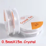 Louleur Plastic Crystal DIY Beading Stretch Cords Elastic Line Jewelry Making Supply Wire String jeweleri thread String Thread - Image 41