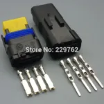 Shhworldsea 1sets 4 pin 1.5mm waterproof electrical plug automotive wiring harness connector 211PC042S4021 211PL042S0011 - Image 2