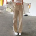 Fashion Loose y2k Jeans Women High Waist Stretch Wide Leg Femme Trousers Casual Comfort Denim Mom Pants 2021 Washed Jean Pants