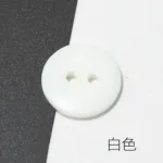 50/100PCS Garment Accessories  6/9/11/15/18/20/23mm Round Plastic Button 2 holes Craft Sewing Children's Garment Sewing Notions - Image 14
