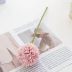 5Pcs Silk Ball Chrysanthemum Wedding Artificial Flower Christmas Decor Vase for Home Scrapbooking Flower Arrangement Accessories - Image 10