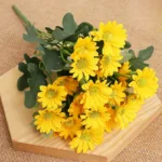 Autumn Beautiful Silk Daisy Bouquet Christmas Decorations Vase for Home Wedding Decorative Household Products Artificial Flowers - Image 7