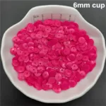 30g Solid Fuchsia Loose Sequins Paillettes For Sewing ,Shoes,Hat,Kids DIY,Crafts Accessories Wholesale - Image 9