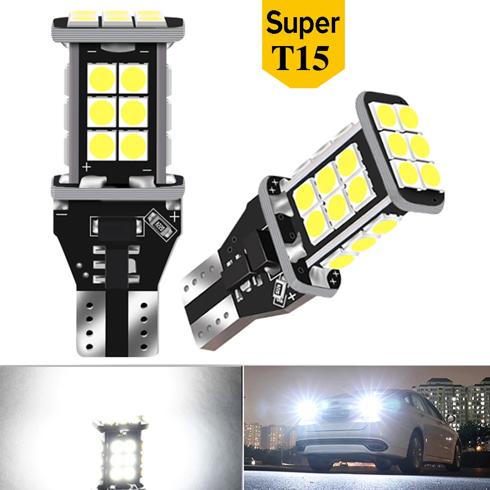 H31c87c711b74472e9c8aaa0a6c7c23d33.webp LED Reverse Light W16W Bulbs On Cars Accessories Decoration Automotive Goods For Renault megane 3 2 4 Duster Clio Captur Ssport - Image 1