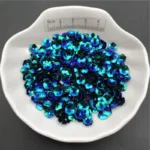 30g/Lot 6mm Cup Plum Blossom Loose Sequins Paillettes For Sewing ,Shoes,Hat,Kids DIY,Crafts Accessories Wholesale - Image 8