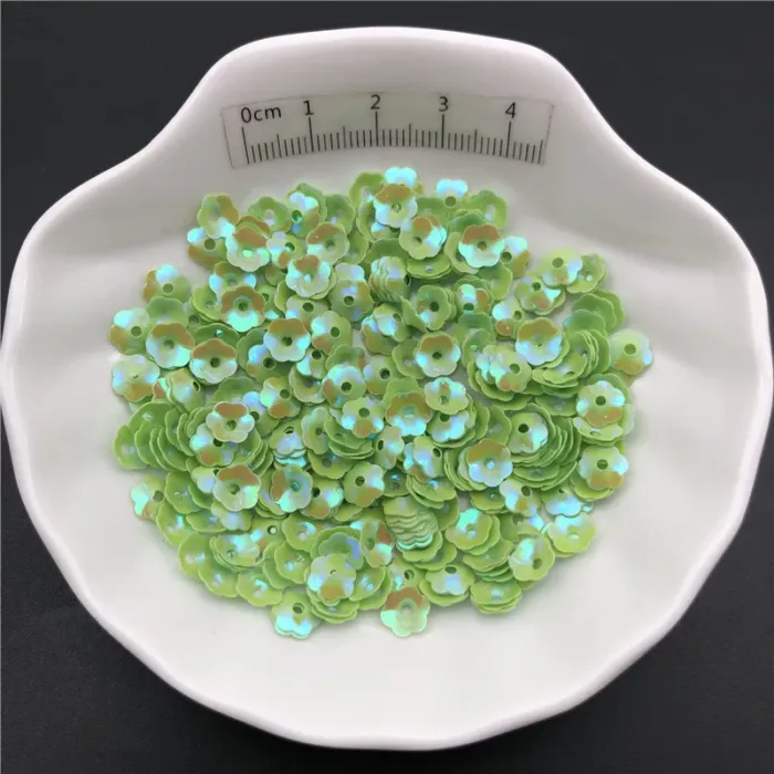 30g/Lot 6mm Cup Plum Blossom Loose Sequins Paillettes For Sewing ,Shoes,Hat,Kids DIY,Crafts Accessories Wholesale - Image 15