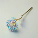 Eternal Rose Colorful Galaxy Artificial Flowers 24K Gold Foil Flower Love Base Flare box for Girlfriend Valentine's Day Gift - Image 15