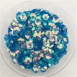 30g/Lot 6mm Cup Plum Blossom Loose Sequins Paillettes For Sewing ,Shoes,Hat,Kids DIY,Crafts Accessories Wholesale - Image 7