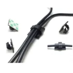 Adhesive Car Cable Charger Line Clasp Wire Cord Clip Wall Clamp Holder Management Data Line Winder Fastener Tie Fixer Organizer - Image 4