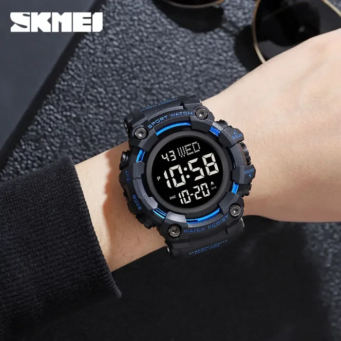 Luxury Dual Time Electronic Watch Fashion Outdoor Countdown Stopwatch Digital Watches Men Wristwatch Brand SKMEI Original Clock - Image 3