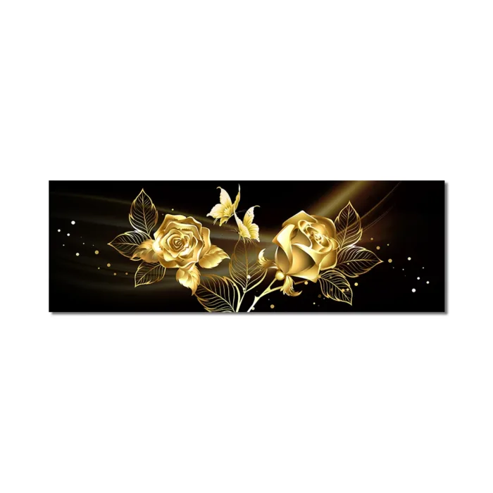 Modern Abstract Oil Painting on Canvas Posters and Prints Wall Art Painting Gold Flower Canvas Art Picture for Home Decoration - Image 11