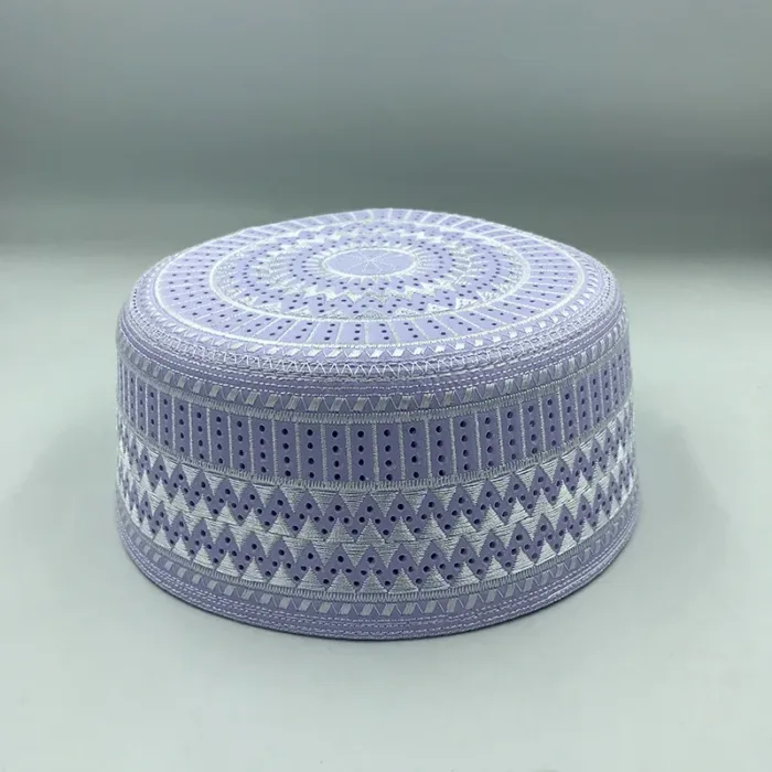 New Muslim Men Prayer Hats Cotton Embroidery Leisure Saudi Arabia Islamic Hat muslim turban Jewish Cap Men Headscarf Clothing - Image 19
