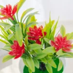 Artificial Flowers Bonsai Vase for Home Decor Mini Potted Christmas Wedding Decorative Ornamental Flowerpot Bathroom Windowsill - Image 6