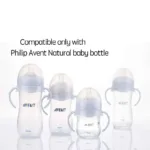 3pcs Compatible Bottle Grip Handle Baby Bottle Handle Nursing Bottle Holder for Avent Natural Wide Mouth Baby Feeding Bottle - Image 4
