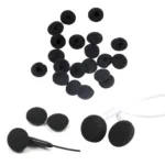10 Pairs 20 Pcs 15 mm Soft Foam Earbud Headphone Ear pads Replacement Sponge Covers Tips High Quality For Wholesale Dropshipping