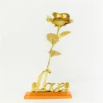 Eternal Rose Colorful Galaxy Artificial Flowers 24K Gold Foil Flower Love Base Flare box for Girlfriend Valentine's Day Gift - Image 10