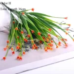 New beautiful 25 heads/bouquet mini artificial calla with leaf plastic fake lily Aquatic plants home room decoration flower - Image 12