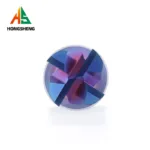 HRC65 CNC Carbide End Mills 4 Flute Tungsten Machine Cutter Tools Metal Steel Key Face Square Router Bit Carbide Milling Cutter - Image 3