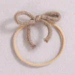 1pcs Wool Bow Elastic Baby Headband for Newborn Girls Hairbands Bowknot Infant Classical Headwear Turban Baby Hair Accessories - Image 10
