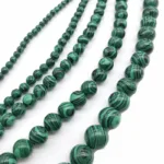 Natural Green Malachite Stone Round Loose Beads 4 6 8 10 12 14mm For Jewelry Making Bracelet Necklace Diy  Strand 15" Wholesale - Image 6