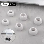 6Pcs Silicone Ear Tips for Realme Air Buds 2 Eartips Realme Buds Air Pro True Wireless Earbuds Tips Earphone Ear Cap Anti-Slip - Image 7