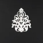 20Pcs Bronze/Copper/Gold/Silver Filigree Wraps Flower Connectors Metal Crafts Gift Decoration DIY Findings 4.8x3.5cm - Image 3